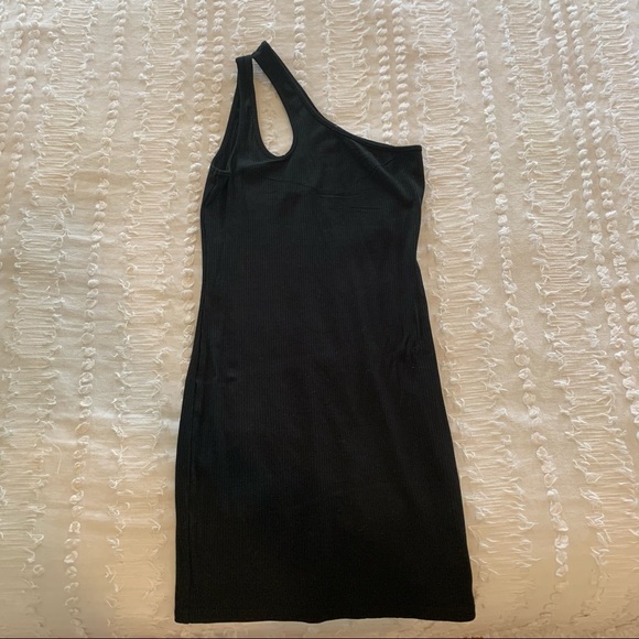 One Shoulder Mini Dress - Picture 2 of 4